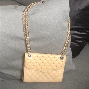 Rebecca Minkoff Peach/Cream Studded Bag